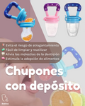 Chupón con depósito para niños